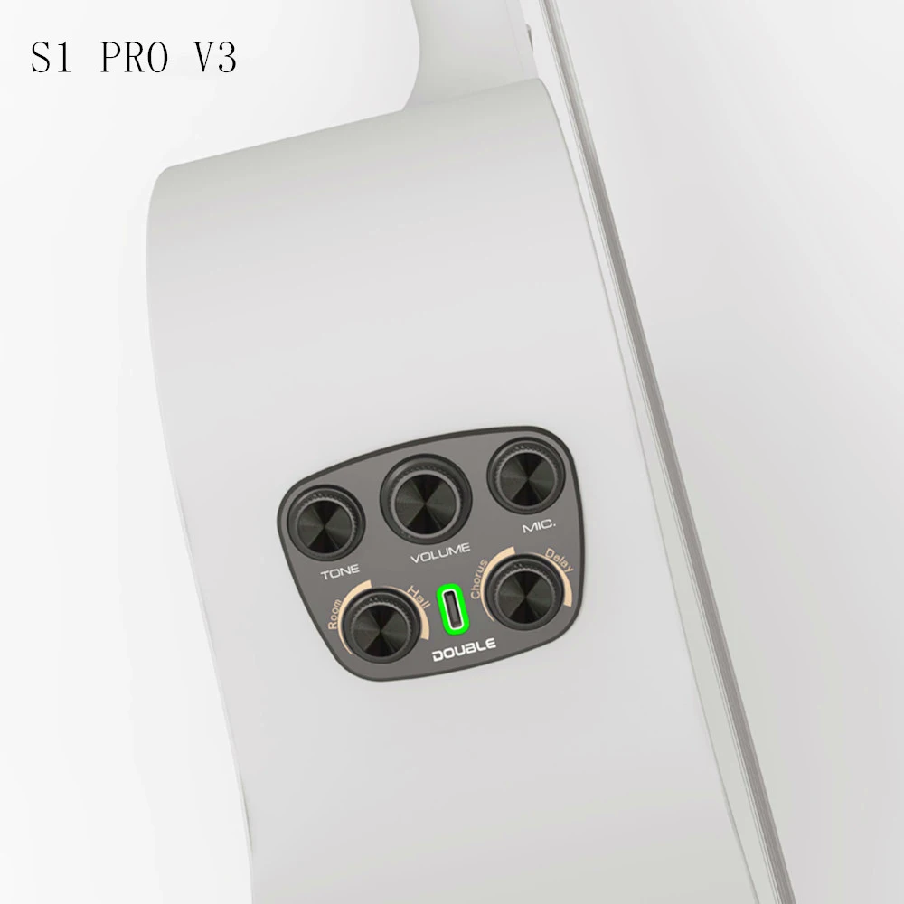 X2 DOUBLE S1 PRO V3 OS1 Акустическая гитара резонансный пикап встроенный хор эффекты