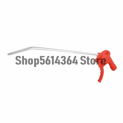 Пружинный триггер сопло с изогнутой трубкой красный пластиковый Воздушный