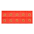 Лезвия карбидные для токарного станка с ЧПУ CCMT060204-HM YBC251, толщиной 2,5 мм, 10 шт.