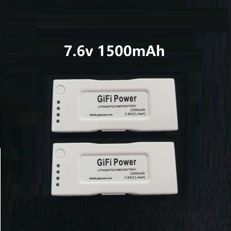 

Original RC Lipo Battery For ZEROTECH Dobby Drone 7.6V 1500mah LiPo Battery For ZEROTECH Dobby Drone battery 2PCS/SETS