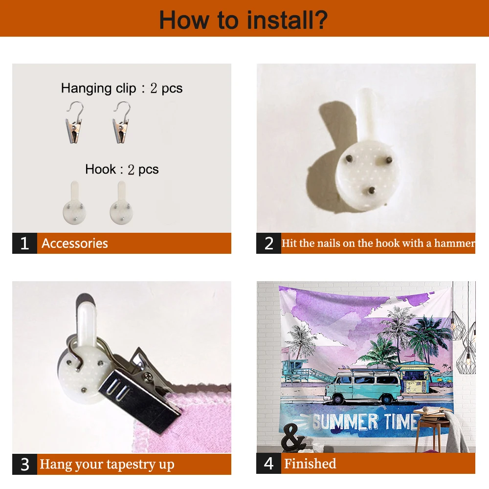 

Mandala Tapestry Wall Hanging Cloth Boho Home National Elephant Hippie Tapestries Witchcraft Aesthetic Room Decor