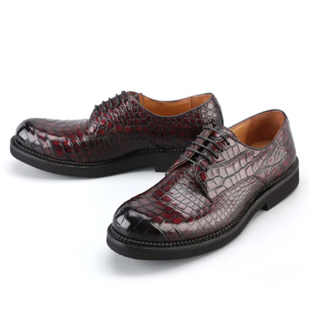 

baoduli new arrival men dress shoes men formal shoes male shoes man crocodile leather shoes get marry wending shoes for male