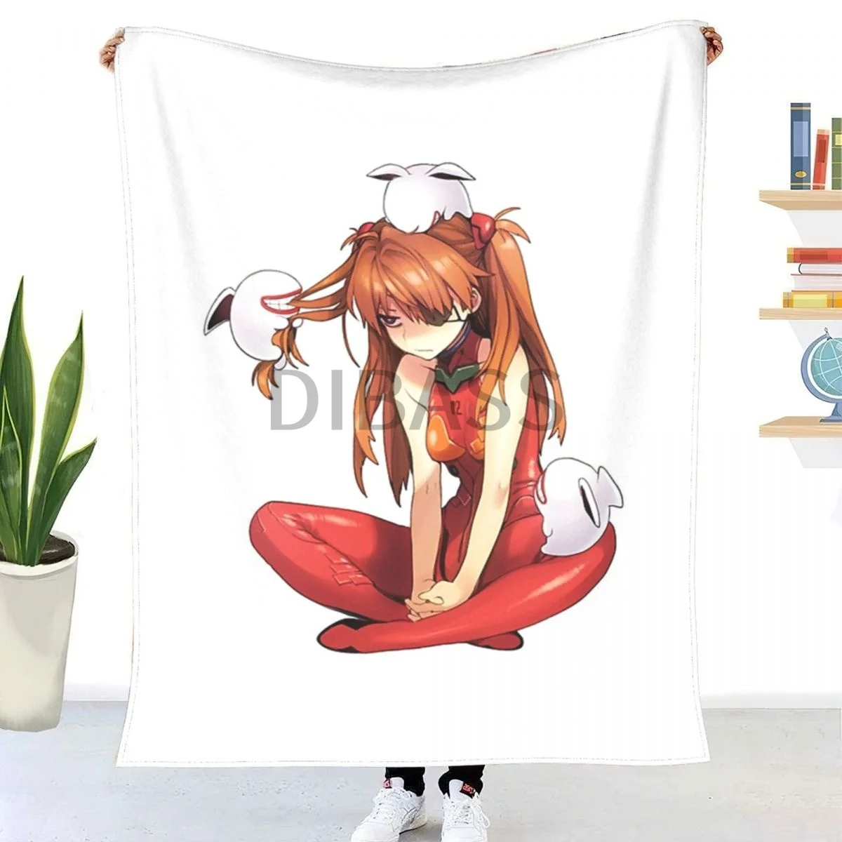 

Одеяло из фланели с 3D принтом для девочки