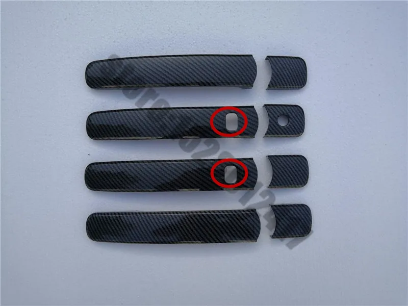 Автомобильный Стайлинг хромированная боковая дверная ручка Накладка для NISSAN