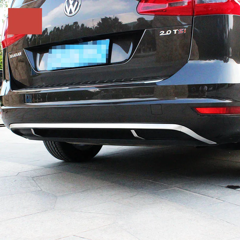 Автомобильный Стайлинг отделка для заднего бампера автомобиля volkswagen sharan 2011 2012 2013