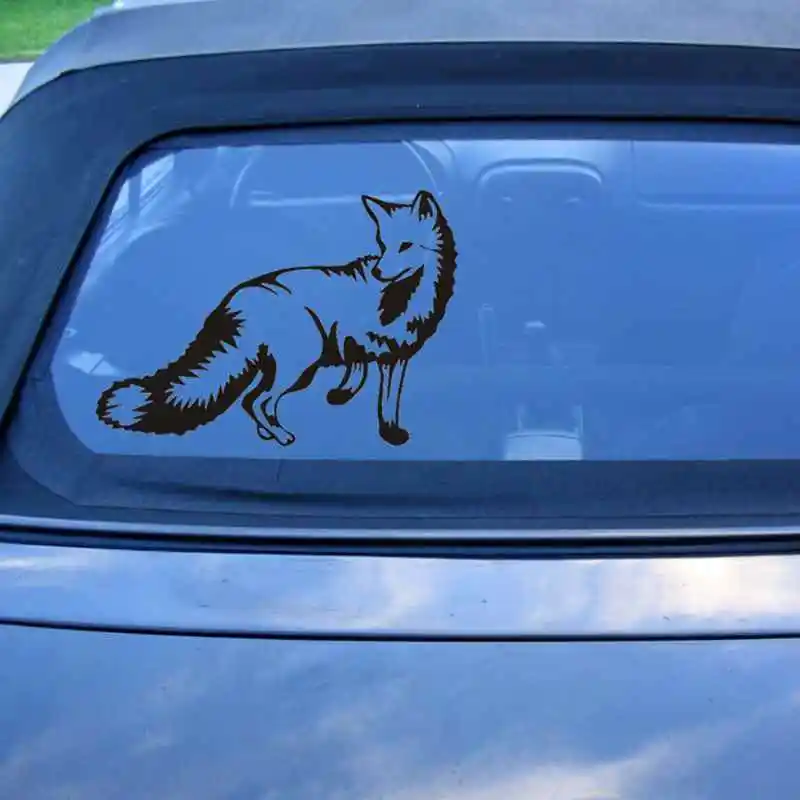 Охота лиса наклейка охотничий клубный стикер Полые стикеры Hunter окна автомобиля