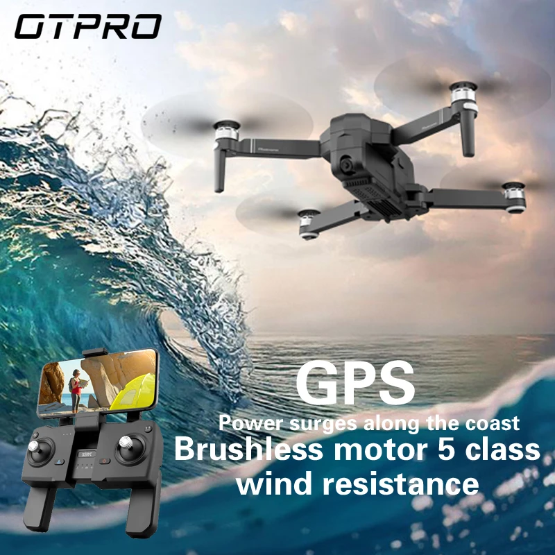 OTPRO WI-FI F1 с видом от первого лица 3-осевому гидростабилизатору 1080P 4K Камера gps 28 мин Время полета Дрон Квадрокоптер с дистанционным управлением игрушки RTF подарок для мальчика Дети FIMI X8 SE A3