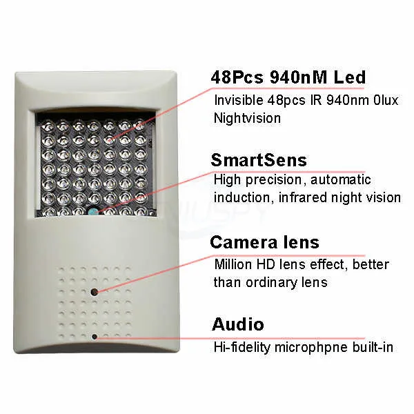 Камера видеонаблюдения инфракрасная камера ночного видения 5 МП 3 Мп 2 1 HD 1080P POE 940nm