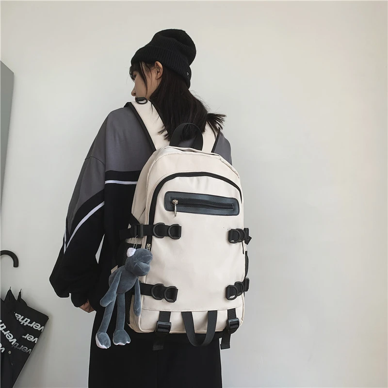 Backpack For College Students Waterproof Shoulders Bags Multifunctional Travel Bagpack Korean Mochila Casual Ruckpack School Bag