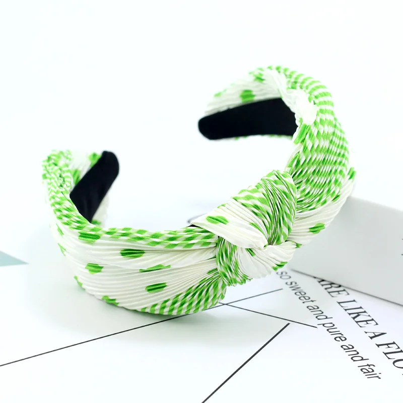 Женский обруч для волос AWAYTR в горошек аксессуар Корейском стиле|Аксессуары