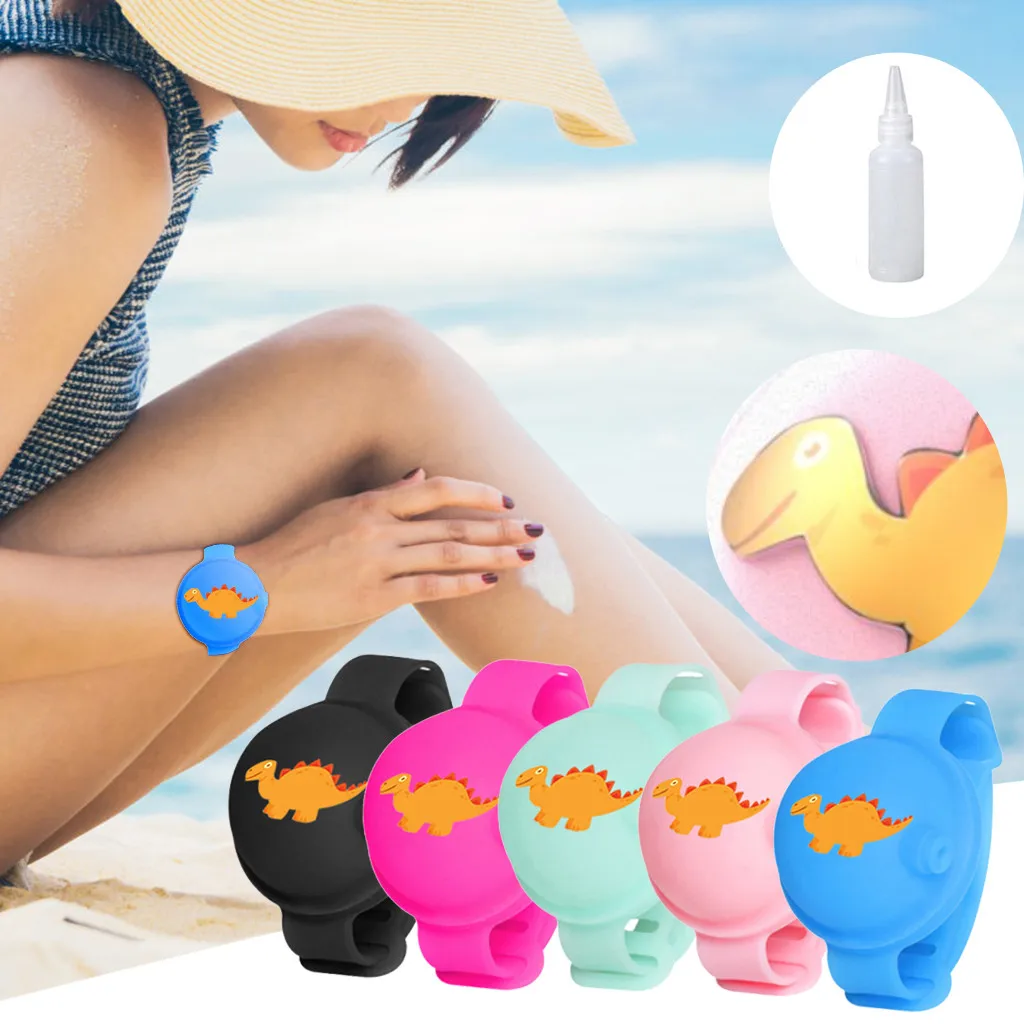 Дезинфицирующее средство для рук распределяя ремешки с рисунком в виде