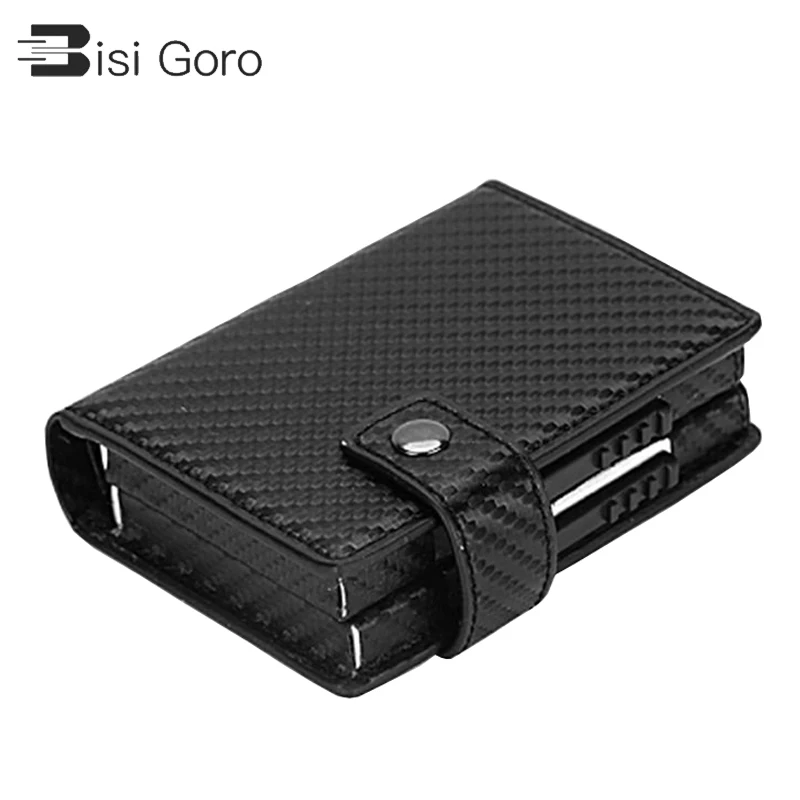 Чехол для кредитной карты BISI GORO 2 металлический чехол мужчин и женщин двойной