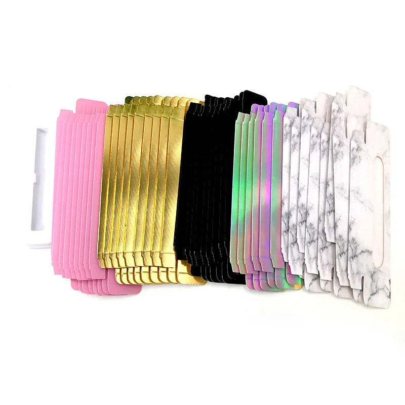 

FDshine Wholesale eyeliner packaging box 10/20/30/50 /100 eyeliner and eyelash glue pen box with customized logo makeup set box