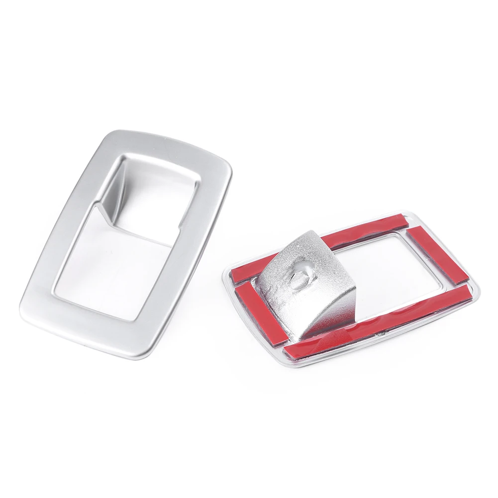 

4Pcs/Set Chrome Car Door Window Lift Switch Cover Trim Replacement For BMW X5 X6 F15 F16 2015 ABS Plastic