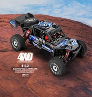 remote control rc car high speed radio controlled fast 4wd2 4g wltoys alloy desert off road toys for boys birthday gifts 124018
