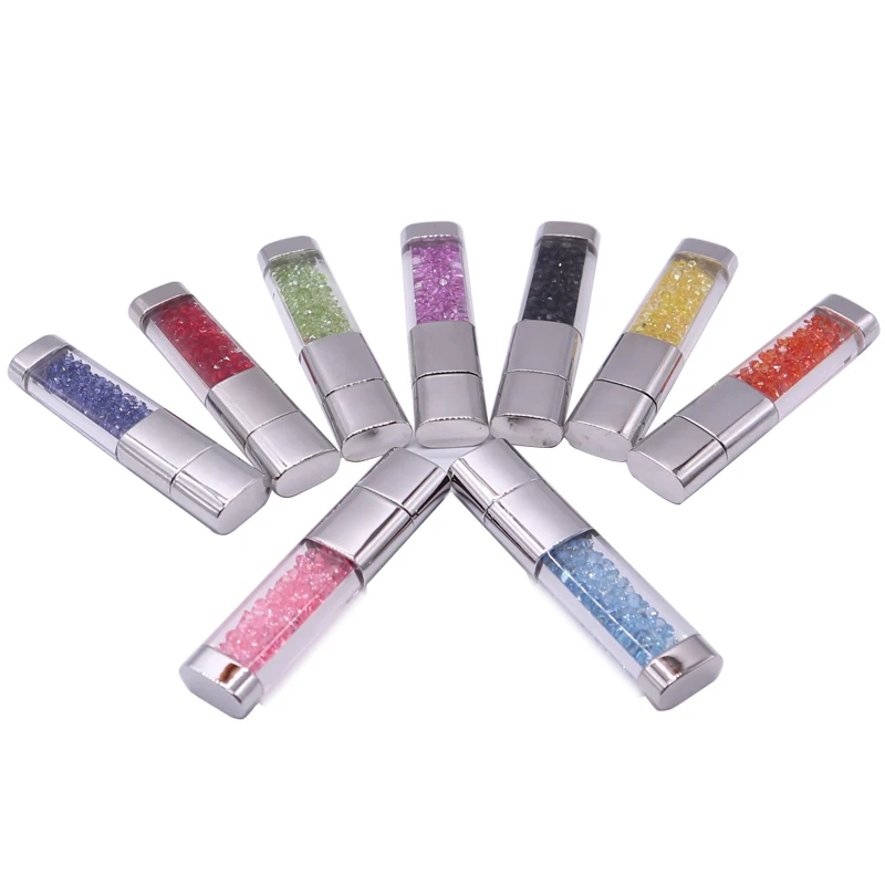 Реальная емкость Usb флэш-накопитель 32 Гб 64 ГБ Флэшка кристалл 16 Гб Usb флешка 8 Гб Флешка карта памяти Мода U Диск флеш-накопитель
