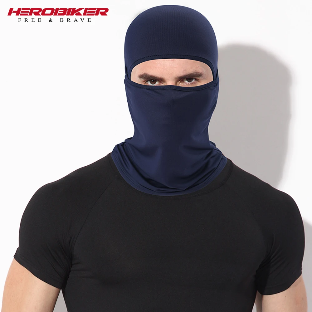 HEROBIKER Balaclava Moto Motorcycle Face Mask Ski Tactical Headband Unisex Dustproof Military Training Motorcycle Mask