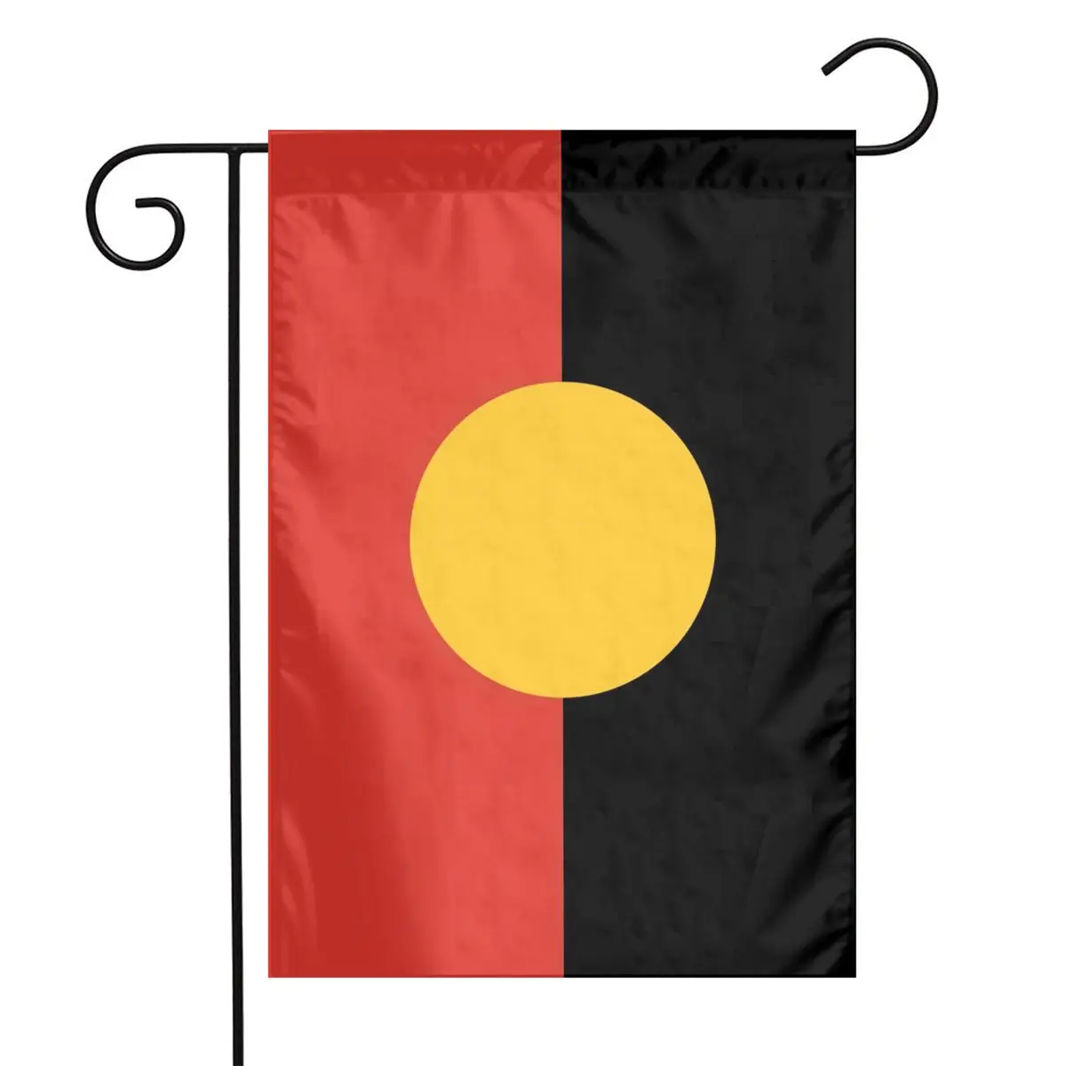 Australian Aboriginal Flag 30X45cm Outdoor Garden Flag 12*18in Garden Flag