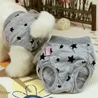 Хлопковая, для домашней собаки физиологические штаны, шорты для собак, нижнее белье для кошек, милые подгузники с кружевными краями, гигиенические трусы трусики