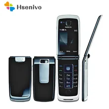 Nokia 6600F refurbished-original phone Unlocked Nokia 6600 Fold Fm radio cell phone Black color in Stock refurbished