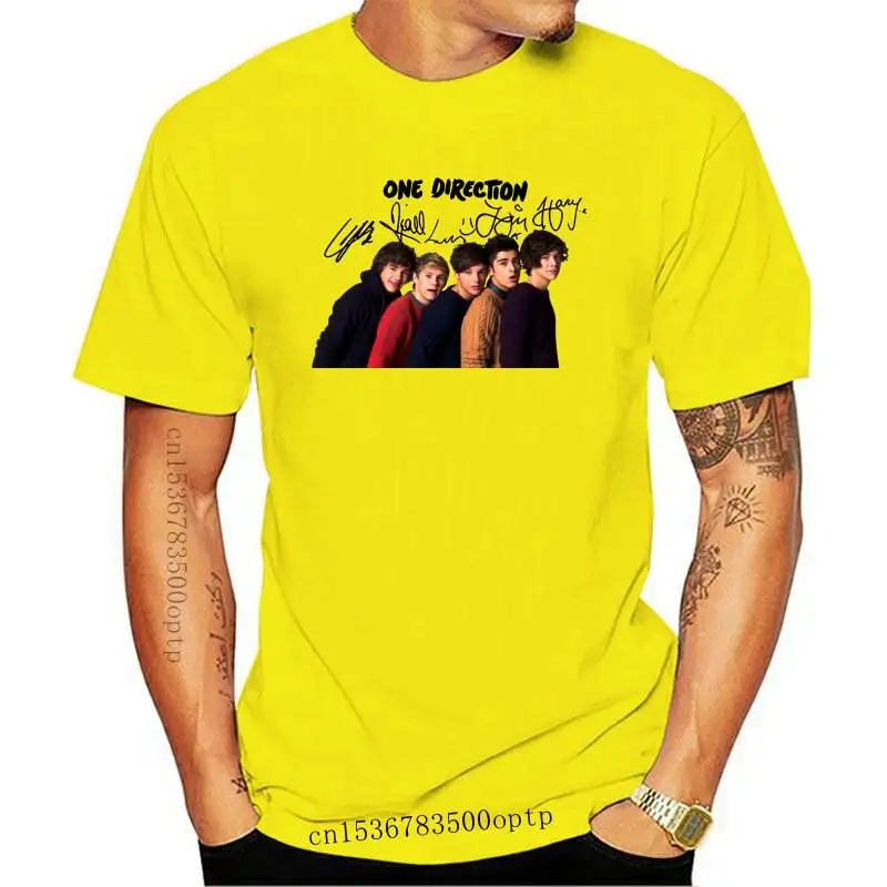 

WVIOCE Harajuku Aesthetic Casual Tshirt Korea Top Female T Shirt British Band One Direction Graphic Print Women T-shirt 23347