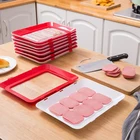 Креативный поднос для хранения пищевых продуктов YOMDID, контейнер для хранения пищевых продуктов, многоразовый поднос для пищевых продуктов, кухонные аксессуары