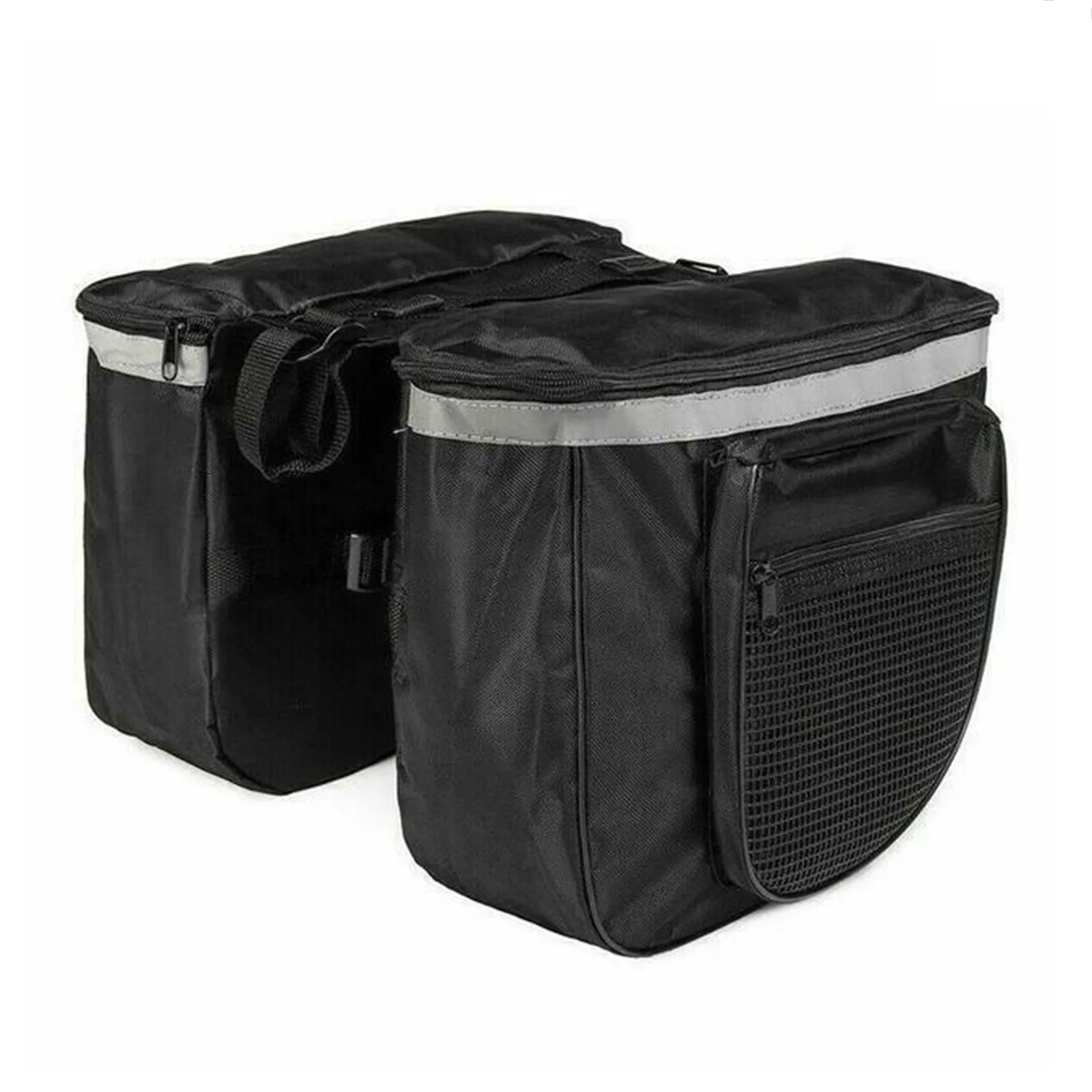 

Double Pannier Waterproof Bag Bike Bicycle Cycling Rear Seat Carrier Trunk Pack
