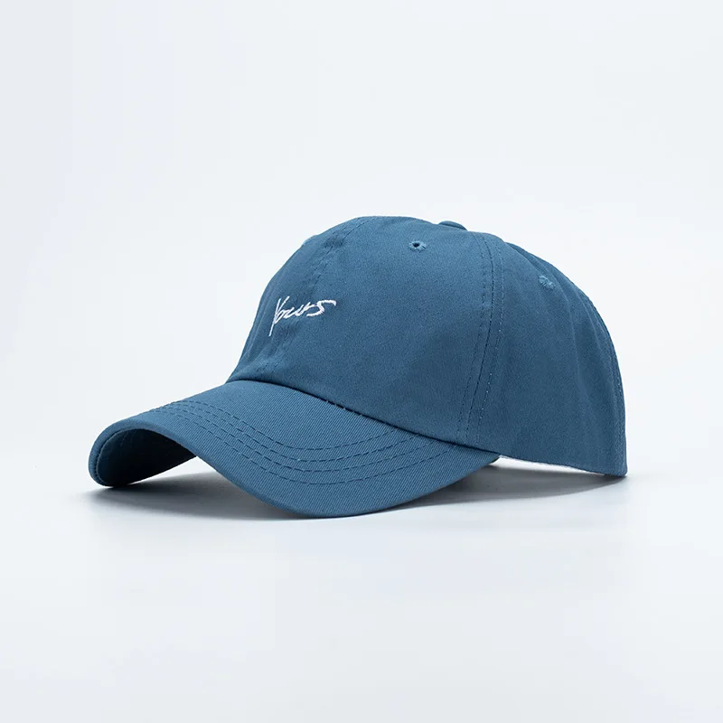 

2019 New Letter Embroidered Baseball Cap Men's and Women's 100% Cotton Cap Hip Hop Rebound Golf Cap Fashion Dad Cap