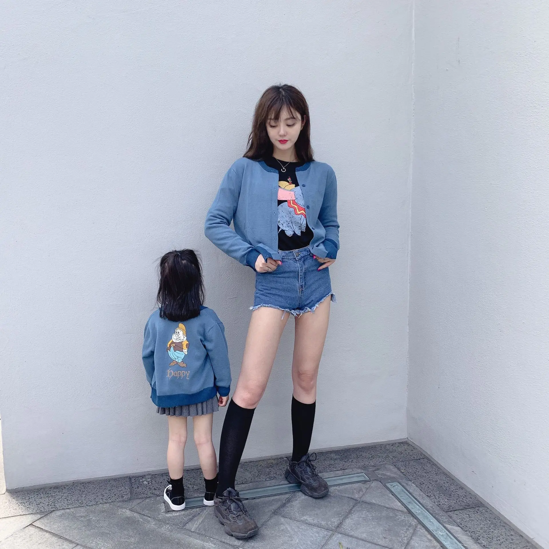 От 0 до 5 лет Улитка для путешествий одинаковые комплекты семьи Детский кардиган