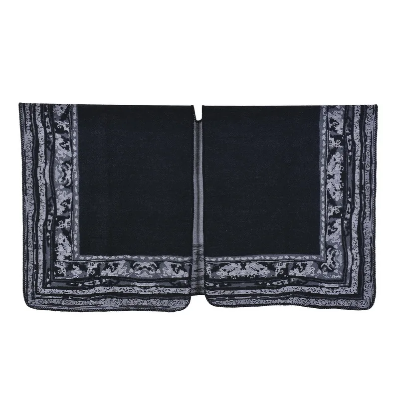

New 2020 Winter Ponchos And Capes For Women Cashmere Scarf Foulard Femme Shawls Wraps Pashmina Female Hijab Bandana Scarves