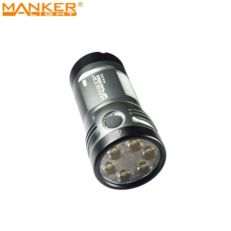 Светодиодный фонарик Manker MK36 12 000 лм 6x CREE XHP50.2 светодиодный с зарядным портом USB Type-C