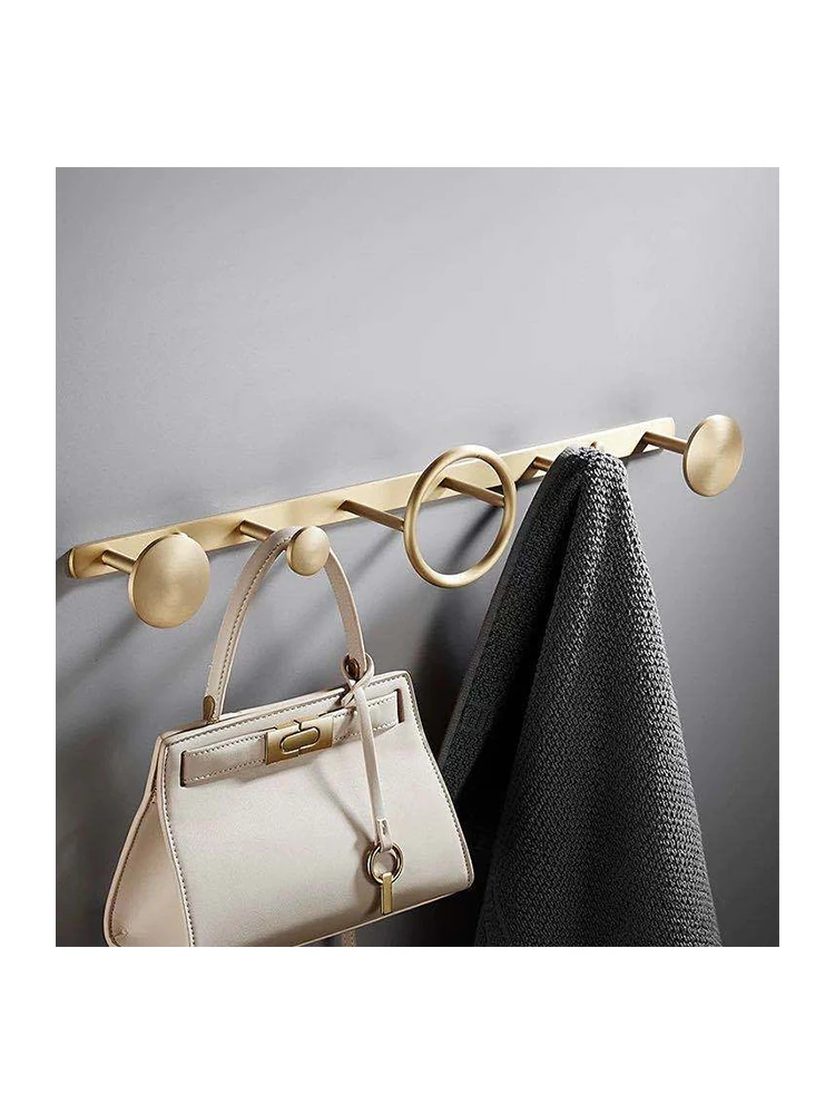 

European Style Luxury Bathroom Hooks Pendants Living Room Wall Hanging Accessories Hanger-mounted Clothes Hooks Scarf Decoration