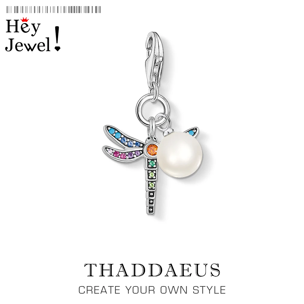 

Dragonfly Pearl Charm 2020 Summer Fashion Jewelry Fit Bracelet Paradise Jewelry Women Tropical-inspired Gift