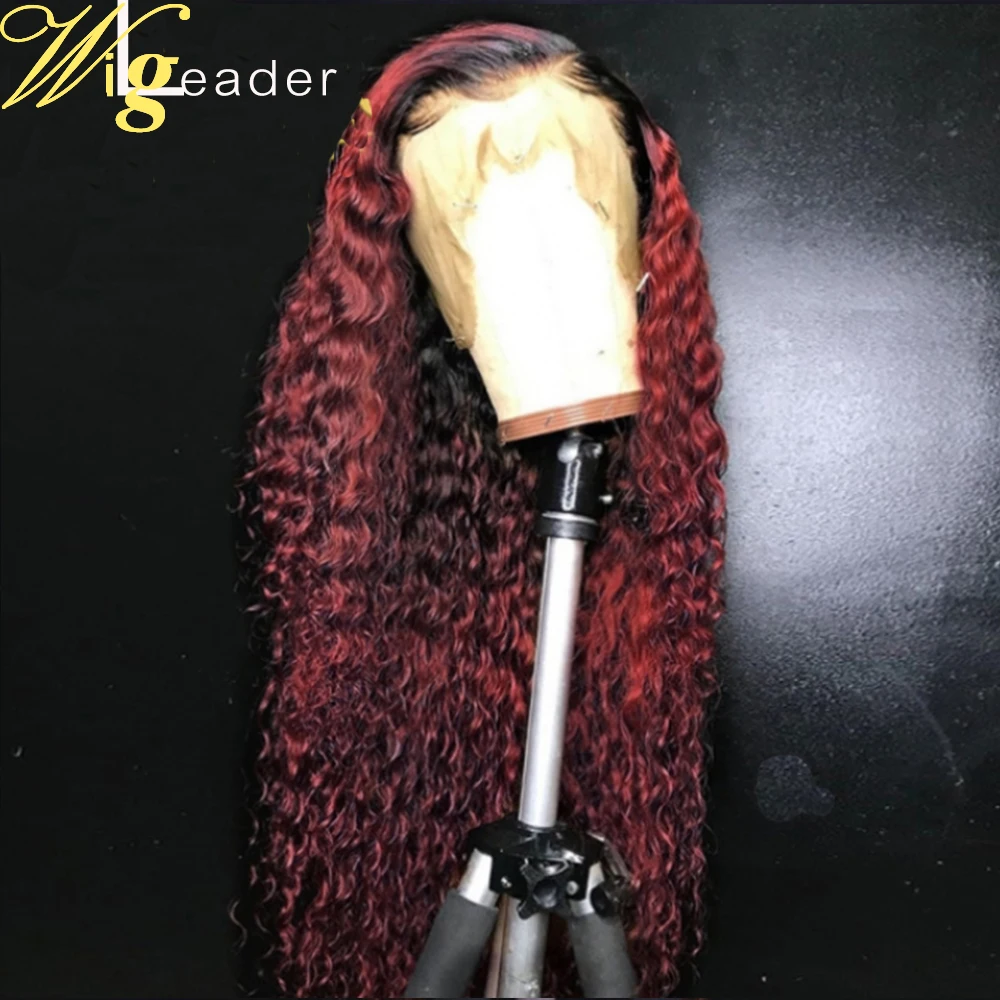 Wigleader перуанские Реми человеческие волосы фронтальные парики предварительно