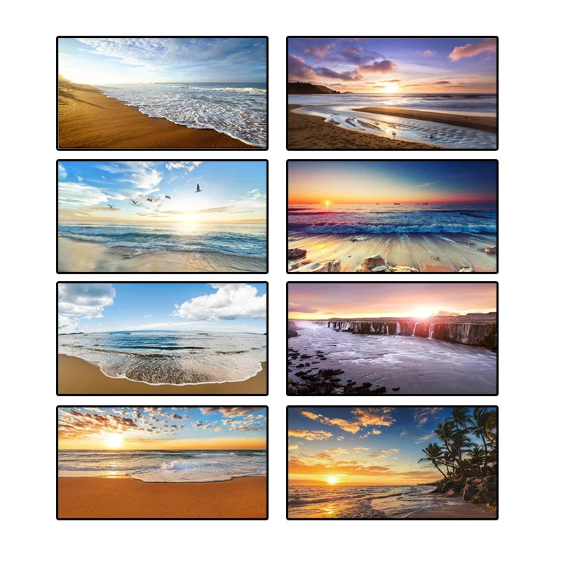 

Natural Landscape Canvas Painting Scandinavian Posters and Prints Wall Art Print Mural Pictures Modern Living Room Decoration