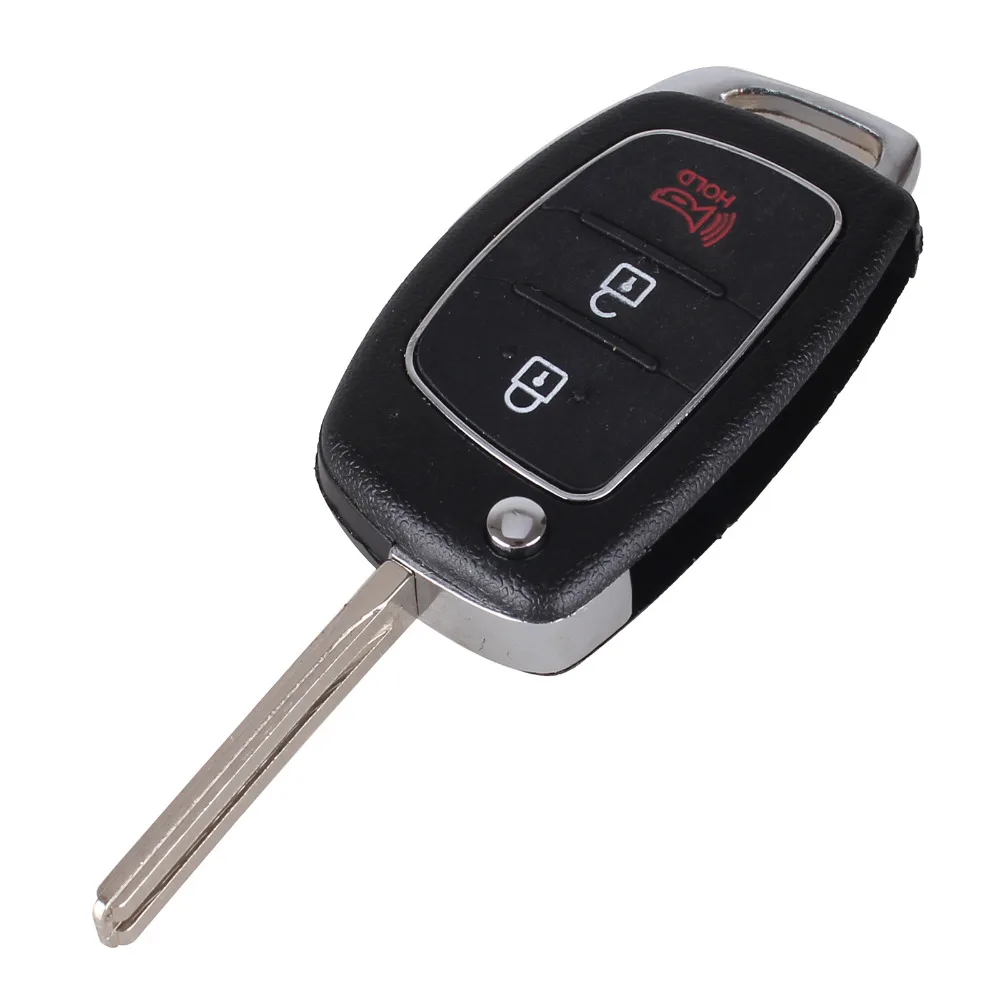 Раскладной раскладной чехол для ключей KEYYOU с 3 кнопками Hyundai SANTA FE IX35 IX45 Accent I40|for