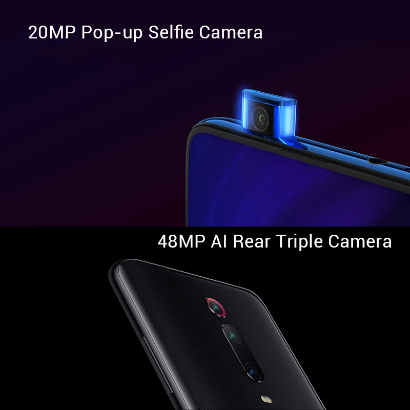 Глобальная версия Xiaomi Mi 9T Pro 6GB 128GB Snapdragon 855 Octa Core 6,3" AMOLED 48MP 20MP 4000mAh NFC мобильный телефон