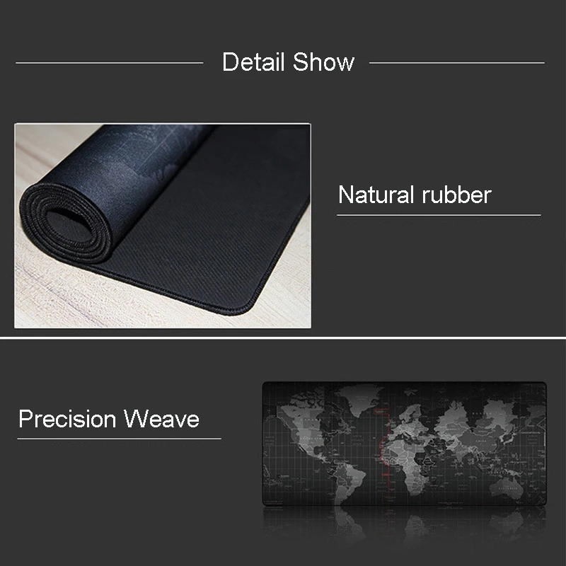 Новый модный коврик для мыши с картой старого мира ноутбука компьютерный игровые