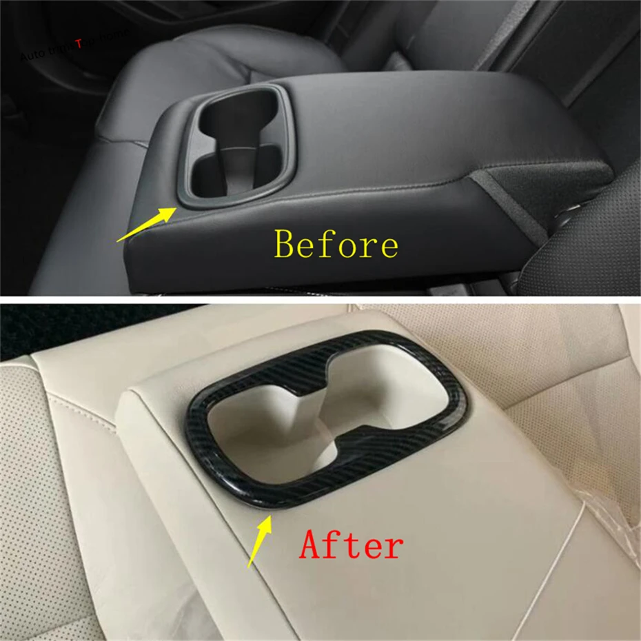 

Yimaautotrims Carbon Fiber Look Interior Kit Dashboard / Air AC Panel / Head Lamps Cover Trim For Toyota Corolla 2019 2020 2021