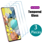 Закаленное стекло для Samsung A50, A70, A20, A21S, A51, A71, A31, A30, A40, A12, 3 шт.