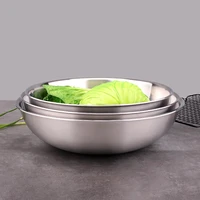 cookone germany 304 stainless steel basin bowl pot big soup pot three integrally formed steel 1pcs