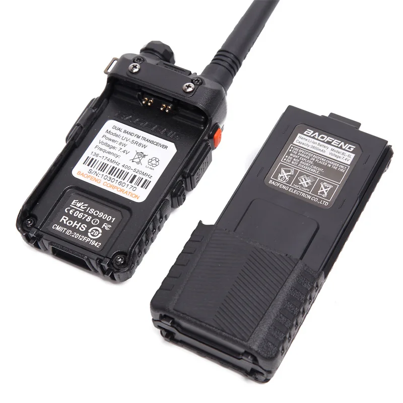 Baofeng UV 5R Battery 3800 mAh 1800mAh Battery USB Cable for Baofeng Walkie Talkie UV-5R BF-F8 UV5R UV-5RE UV-5RA 5RB 5RL F8HP
