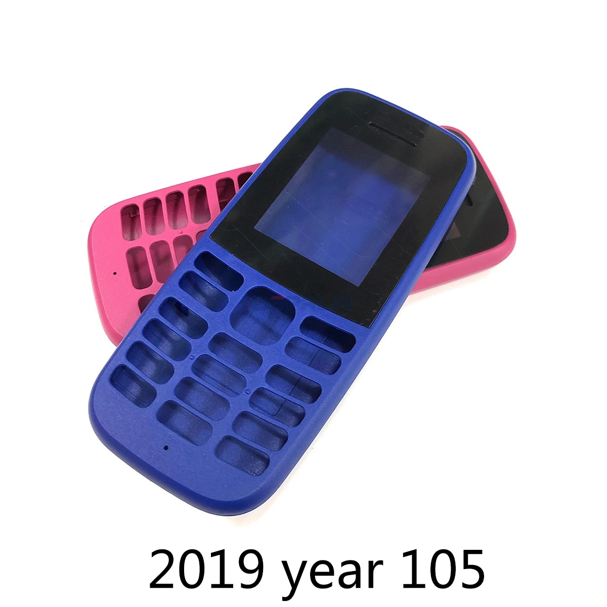 new high quality housing for nokia 2019 year 105 2017 year 105 mobile phone cover case keypad free global shipping
