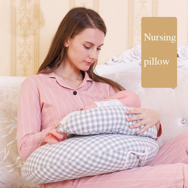 

Newborn Nursing Pillow Baby Maternity Breastfeeding Multifunction Adjustable Waist Feeding Layered Cushion Washable Cover Infant