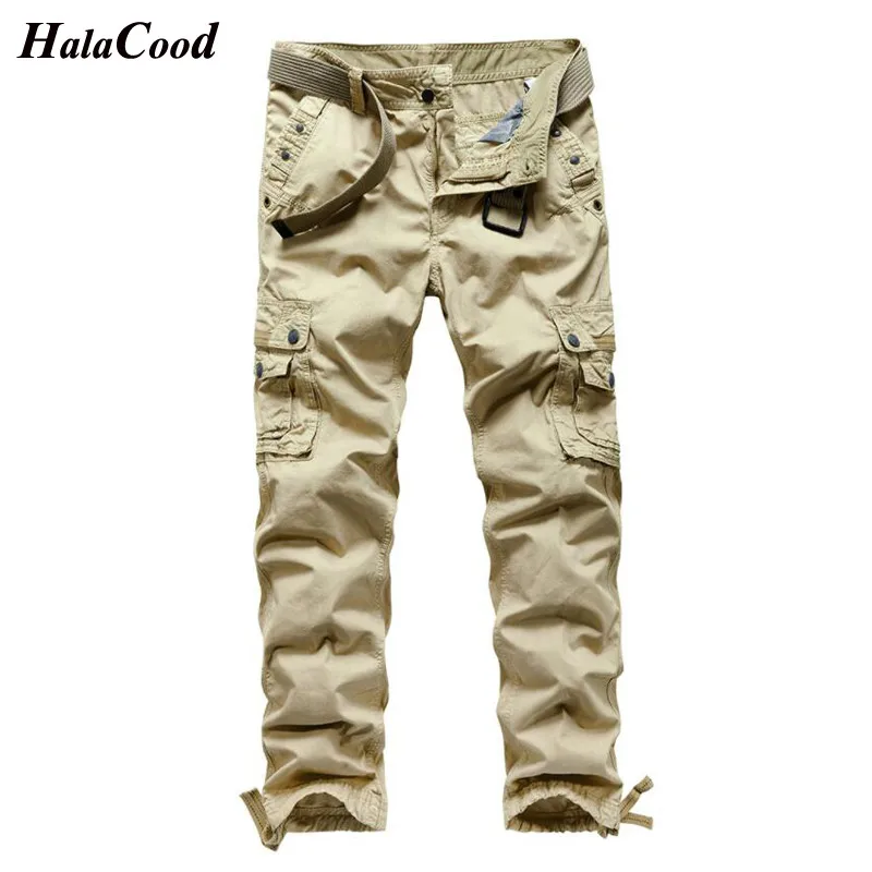

High Quality City Tactical Cargo Pants Men Combat Army Military Pants Cotton Pockets Stretch Paintball Militar Casual Trousers
