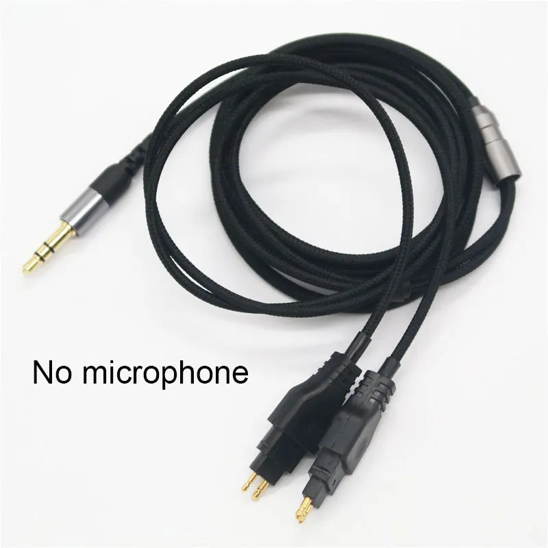 Сменный кабель для наушников Sennheiser HD414 HD650 HD600 HD580 HD25 гарнитура мягкий обновленный
