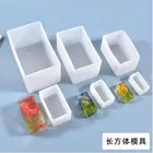 Прозрачная силиконовая форма высушенный цветок смола декоративное ремесло DIY cuboid формы для эпоксидной смолы для ювелирных изделий