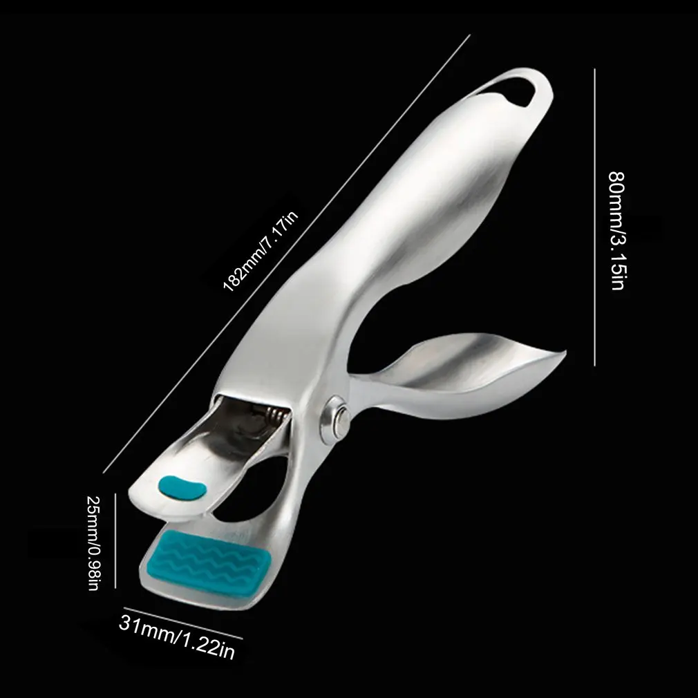 

Dish Plate Clip Tong Stainless Steel Gripper Anti-hot Clip Holder Gripper Anti-scald Clip Holder Plates Tongs