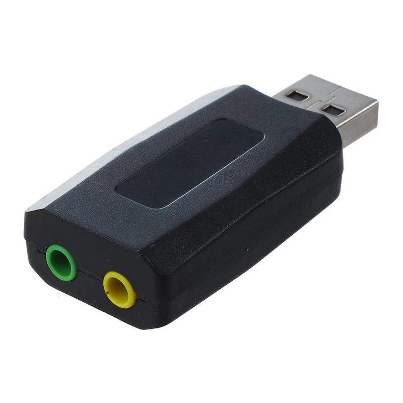 USB 3D o звуковая карта miniphone адаптер для наушников | Электроника