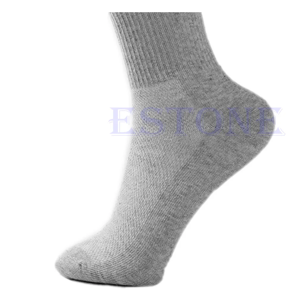 

10 Pairs Men Women Cosy Soft Cotton Blend Sport Ankle Elastic Casual Sock